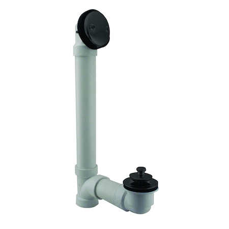 Westbrass Sch. 40 PVC BW&O Twist & Close Two-Hole D4942-62